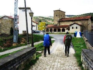 entrando en larrasoana-e-iglesia