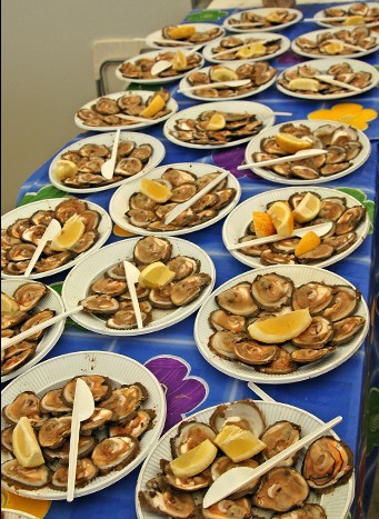 Fiesta-de-la-ostra-de-Arcade.-Fiesta-Popular